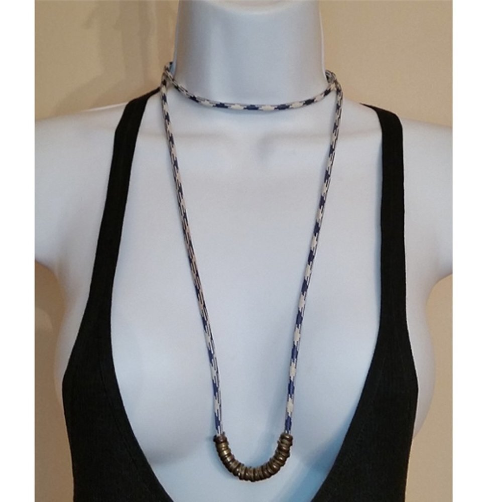 Vanessa Mooney Long Cord Necklace Free Nautica Bracelet